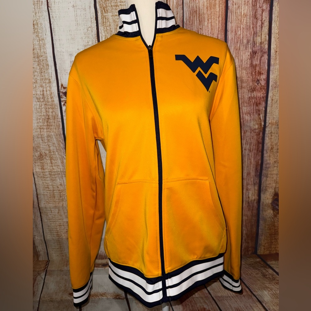 Russell Athletic West Virginia WVU Mountaineers Yellow Jacket Men’s Small 34/36